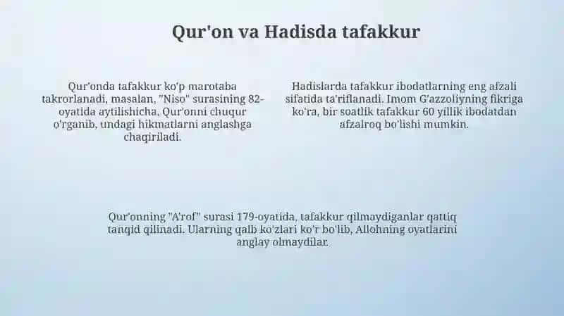 Tafakkur 4