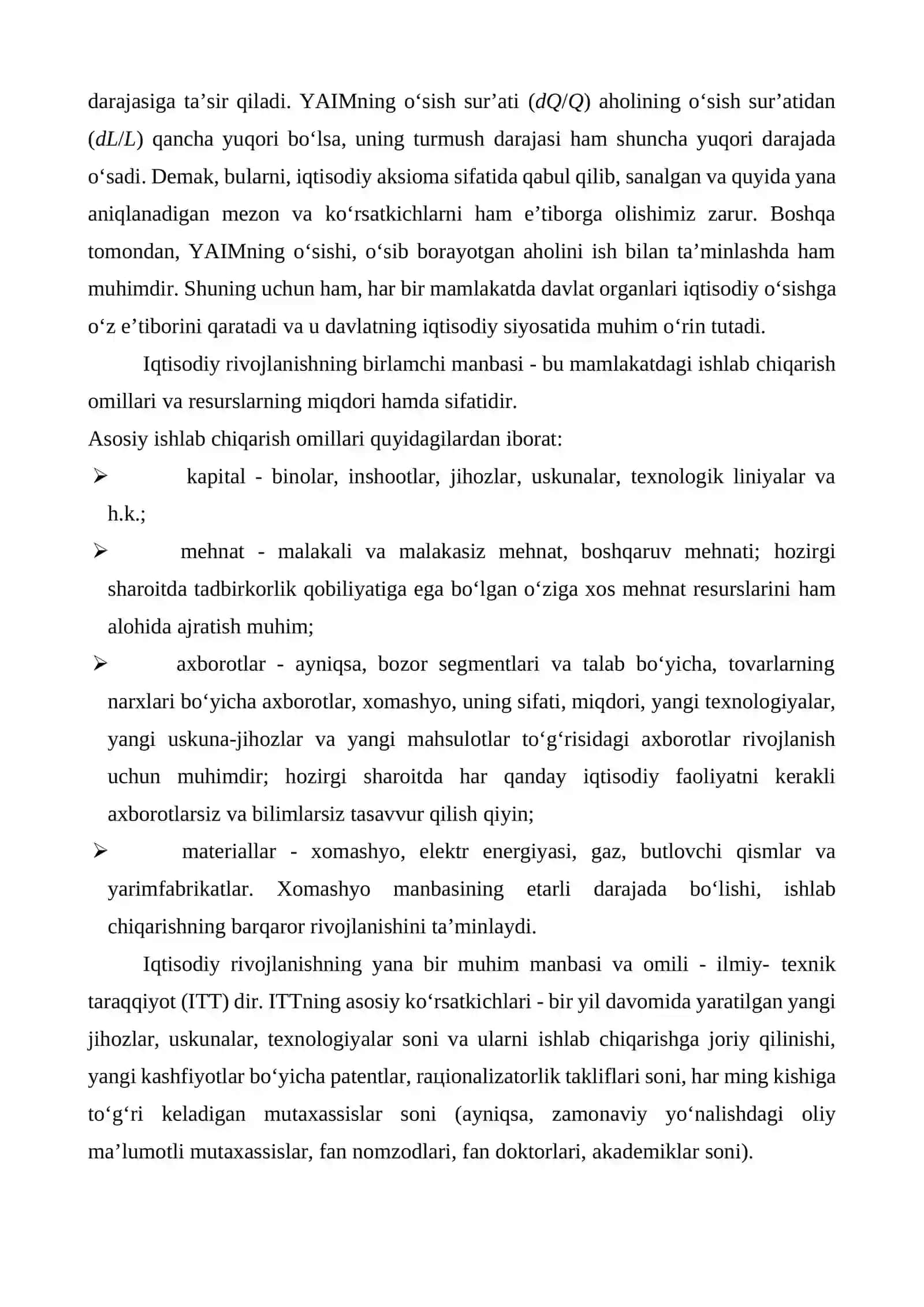 O‘SISH VA RIVOJLANISHNING SODDA MODELI 4