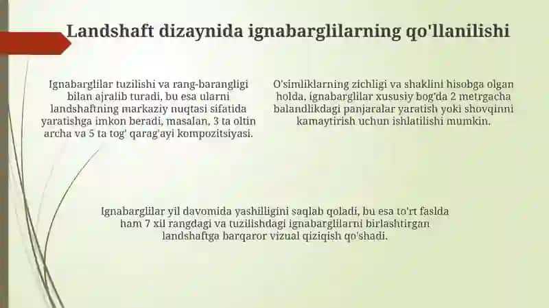 Noyob ignabargli daraxtlar 4