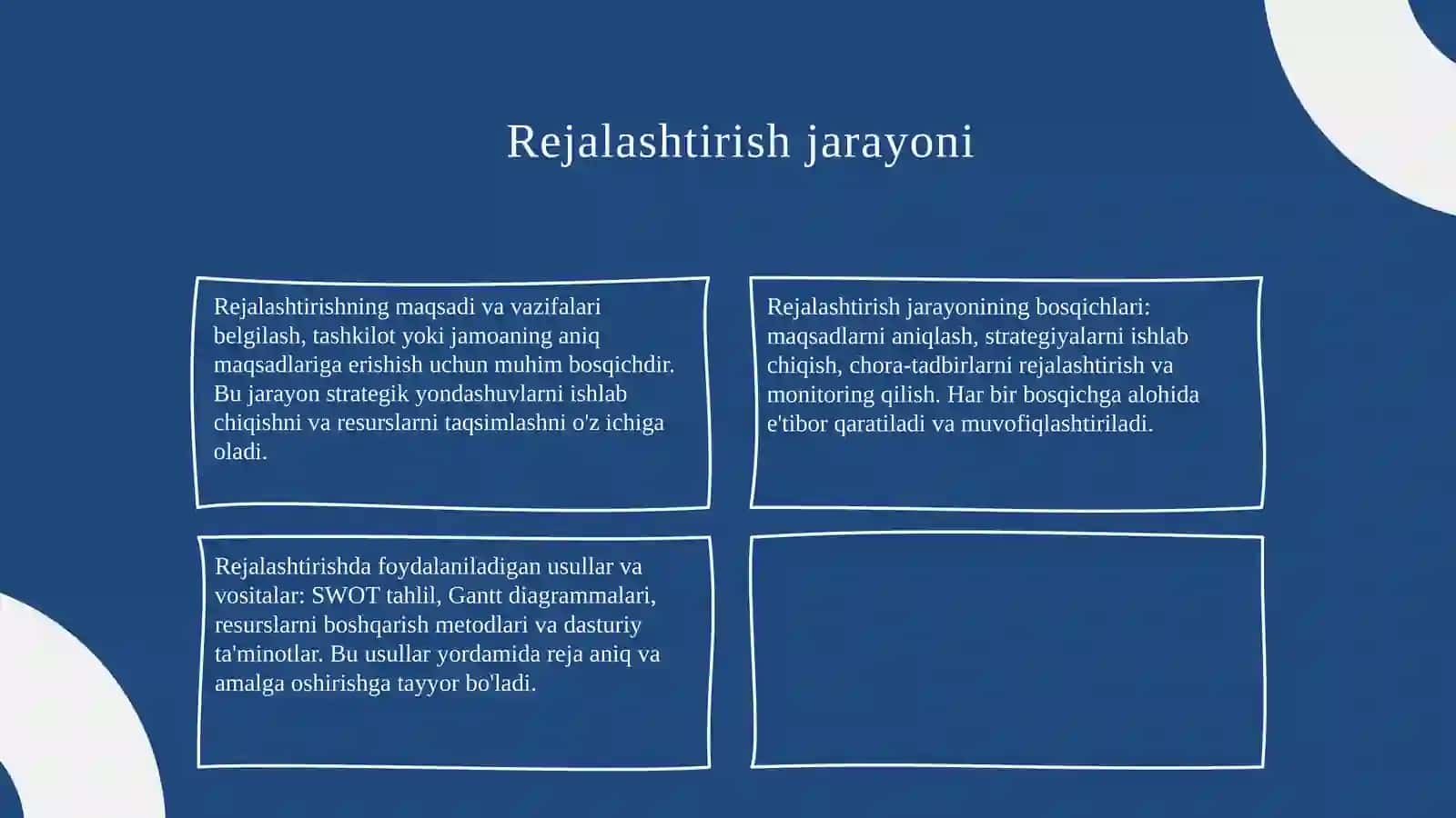 Menejment nazariyasi asoslari 4