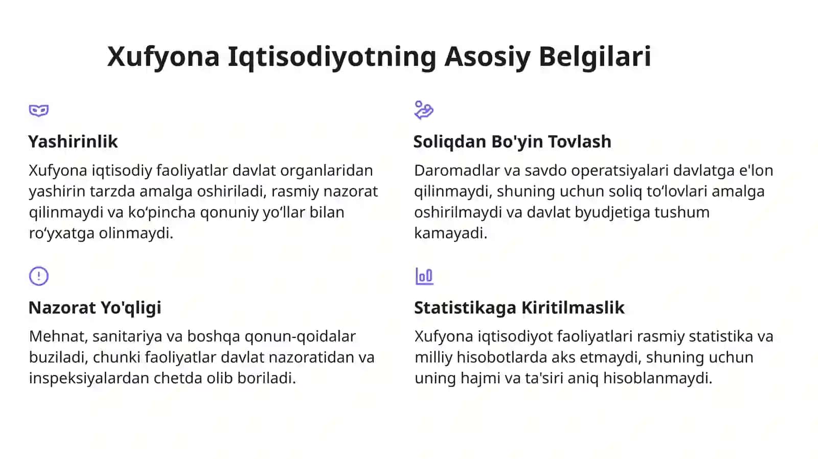 Xufyona Iqtisodiyot va Uning Shakllari 4