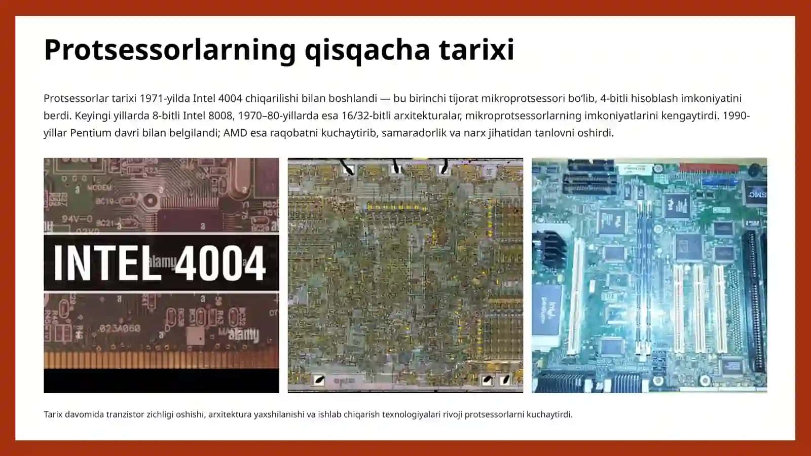 Raqamli protsessorlar. 4
