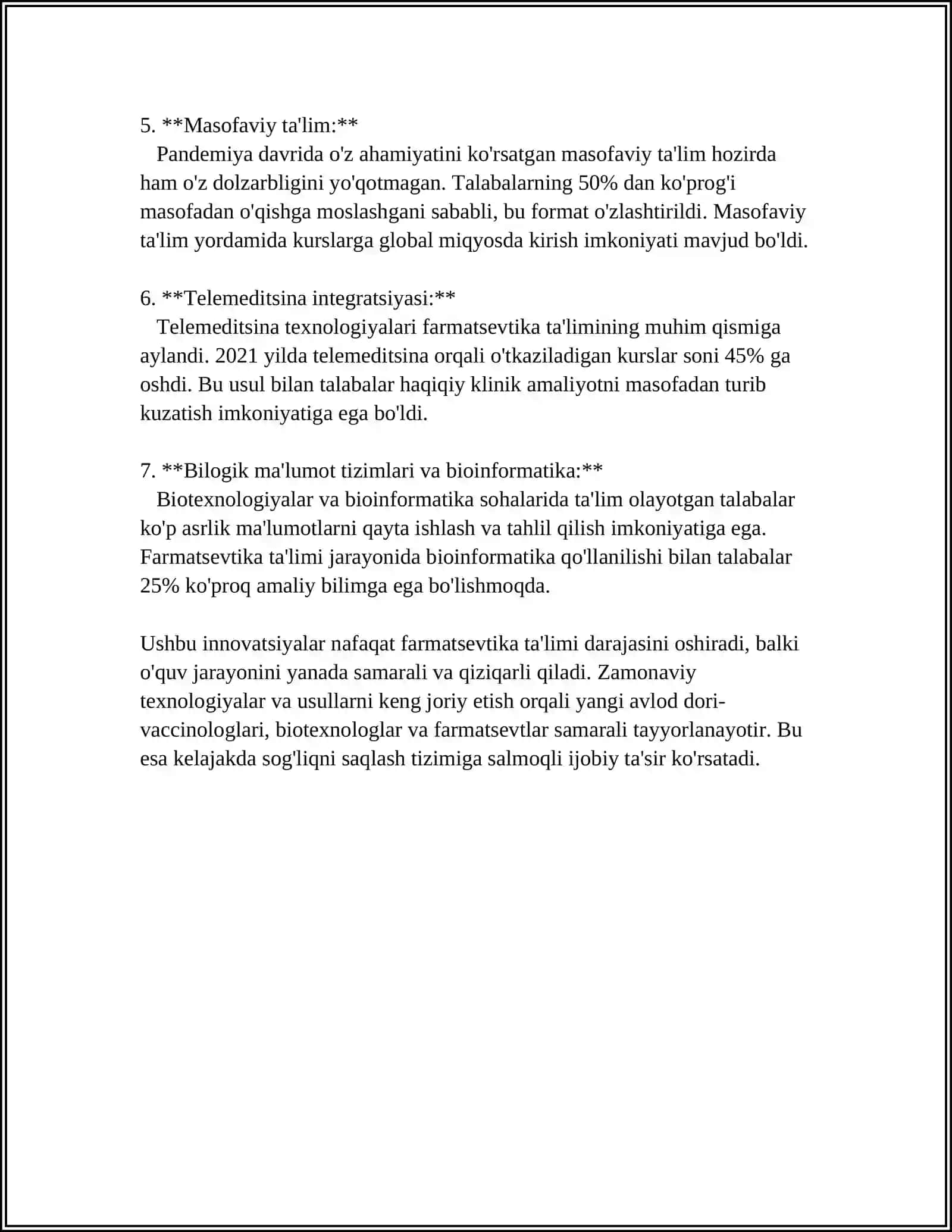 Farmasevtik ta'limda innovatsiyalar 4