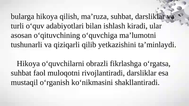 Boshlang'ich ta'limda o'quv materiallaridan foydalanish 4