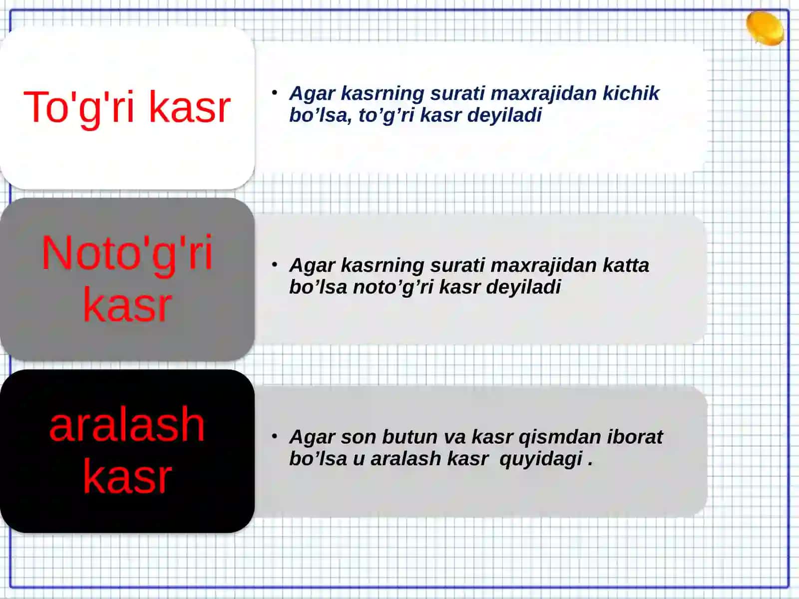 Davriy kasrni oddiy kasrga  aylantirish 4