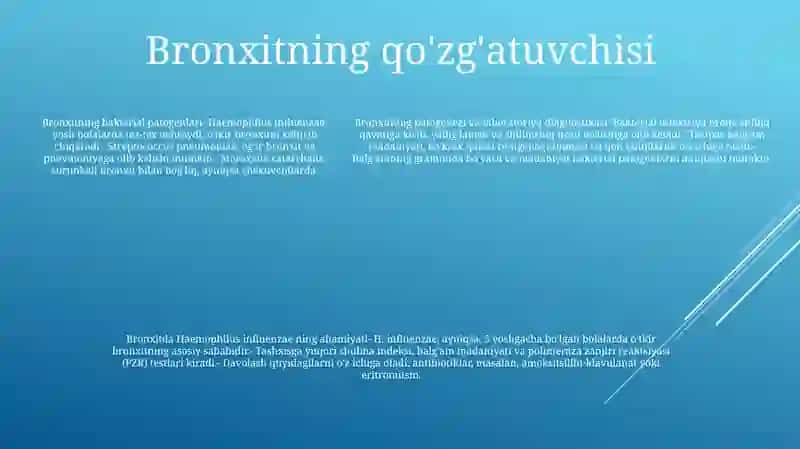 Bronhit Kasalligining QoʻZgʻAtuvchilari Potogenez Va Labaratoriya Tashhisi 4