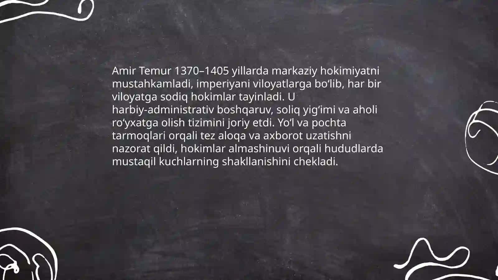 Amir Temur buyuk davlat arbobi 4