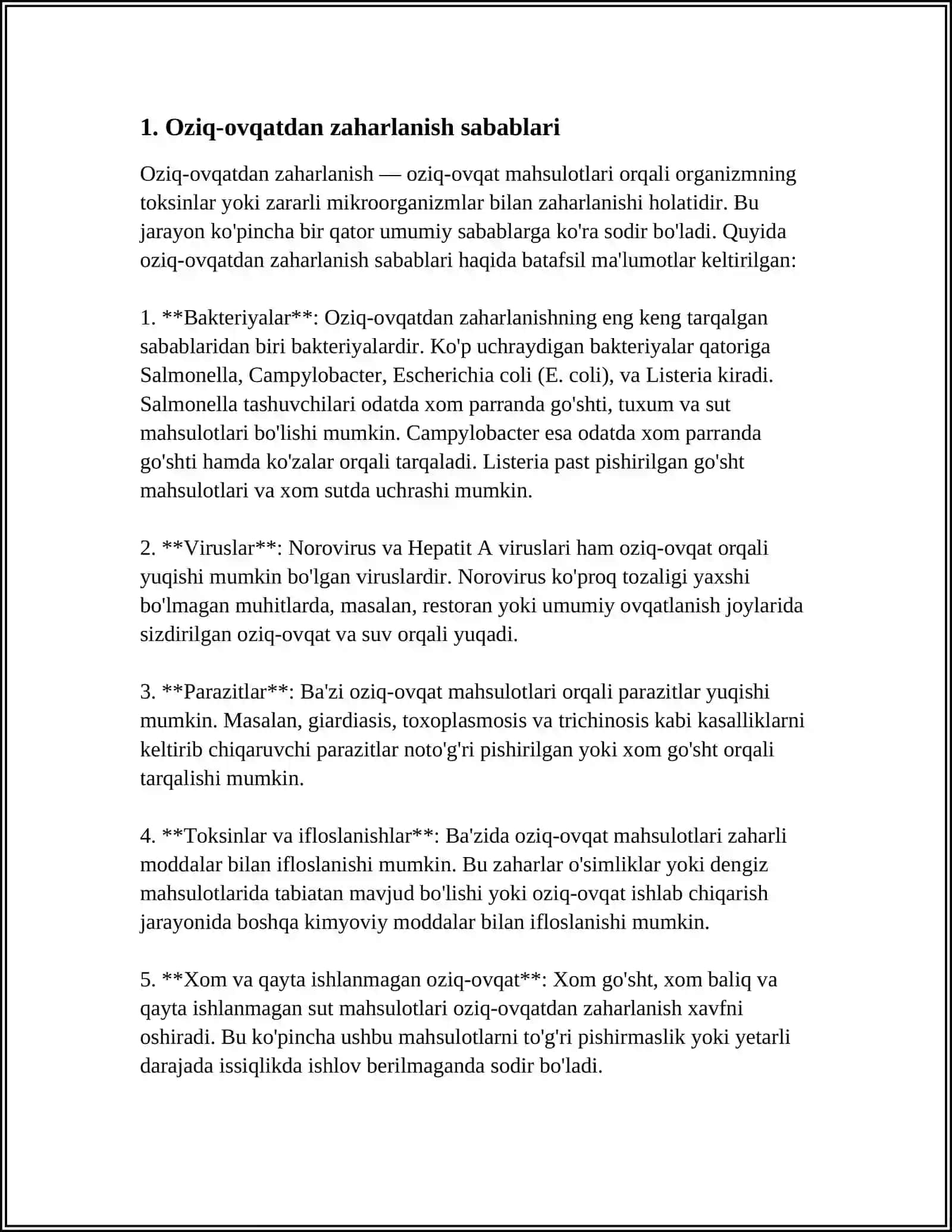 OVQATDAN ZAHARLANISH 4
