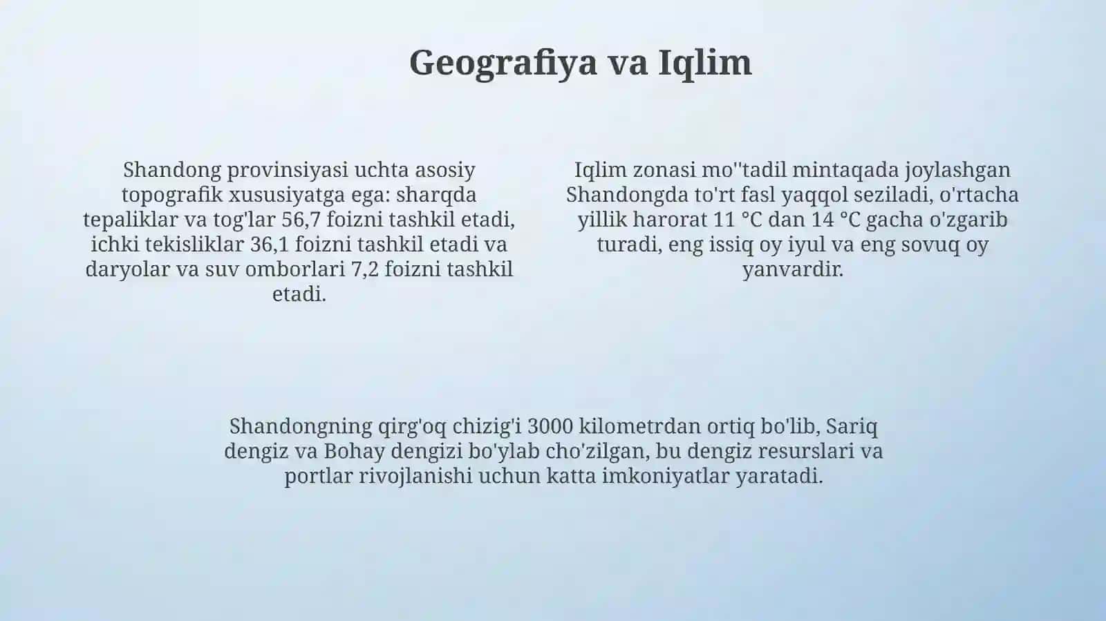 Shandong: Tarix va Rivojlanish 4
