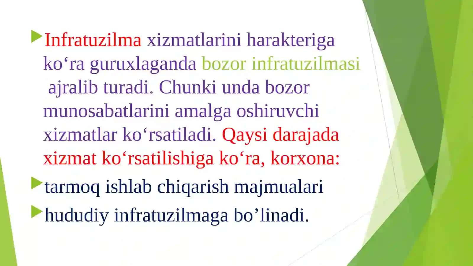 Moliyaviy tashkilotlar va moliyaviy infratuzilma 4