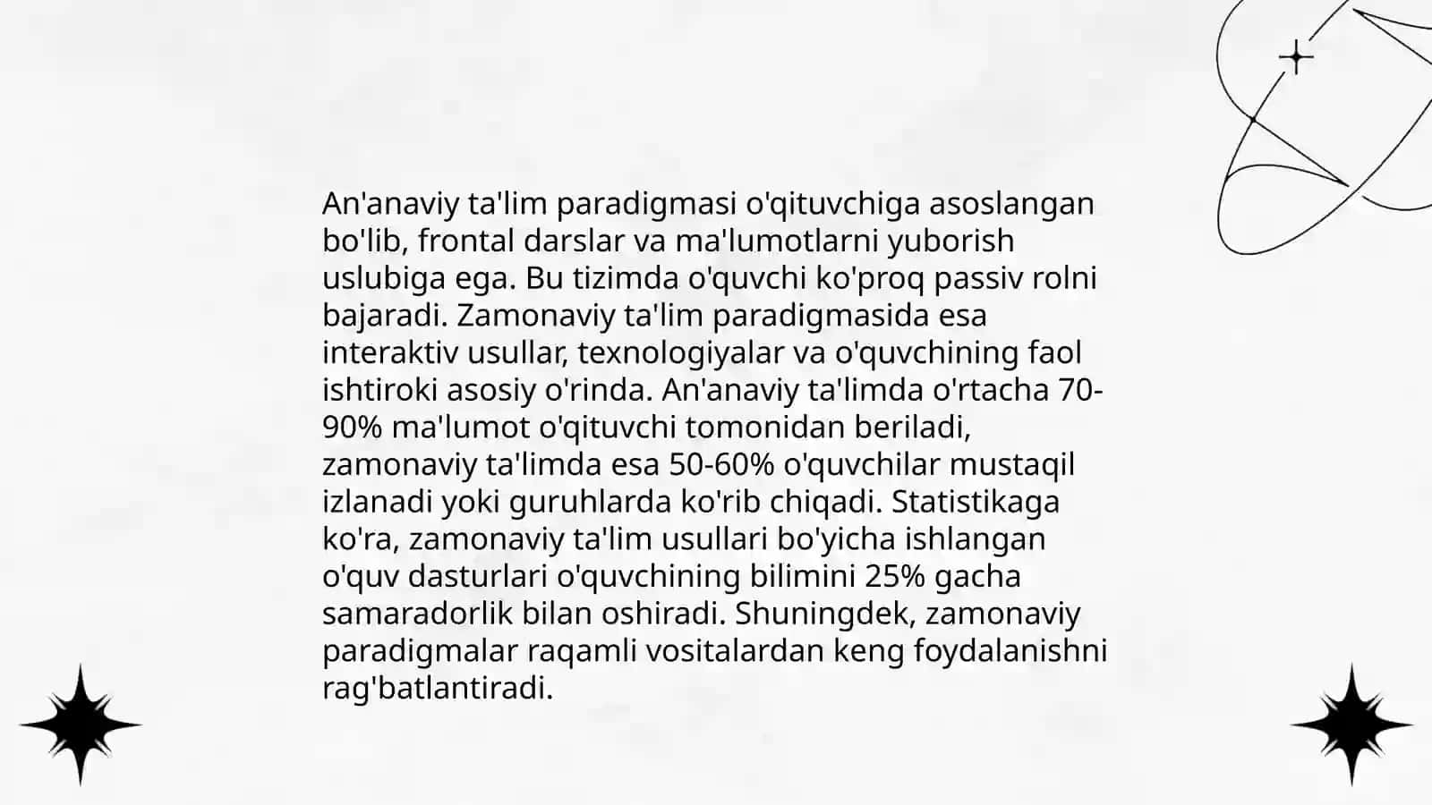 Talim paradigmalari 4