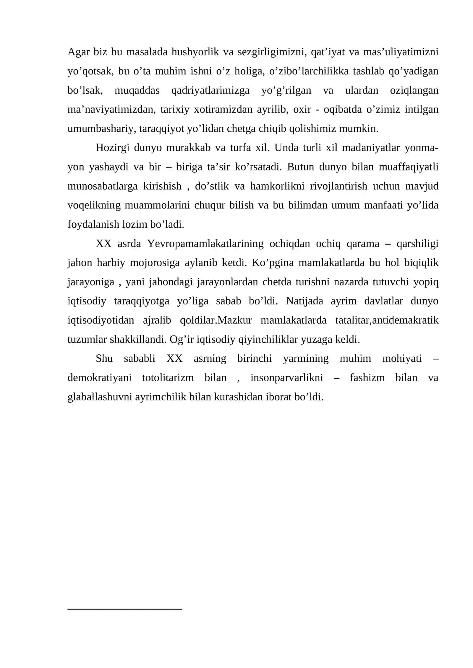 Rajapova Surayyoning “Eng yangi tarix” 4