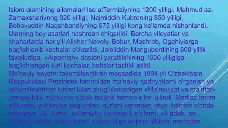 MUSTAQILLIK KOSHONALARI 4