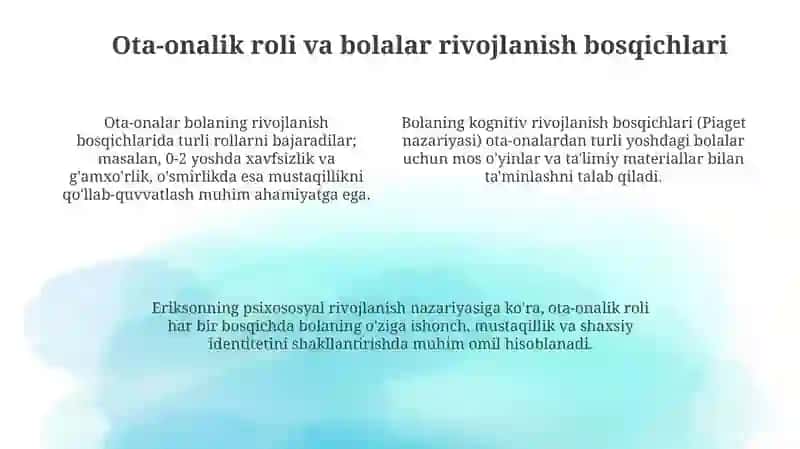 Oila tarbiyasi asoslari 4