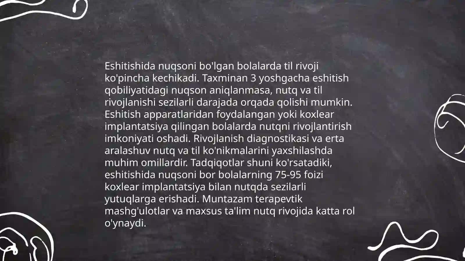 Eshitishida nuqsoni bólgan bolalar psixalogiyasi 4