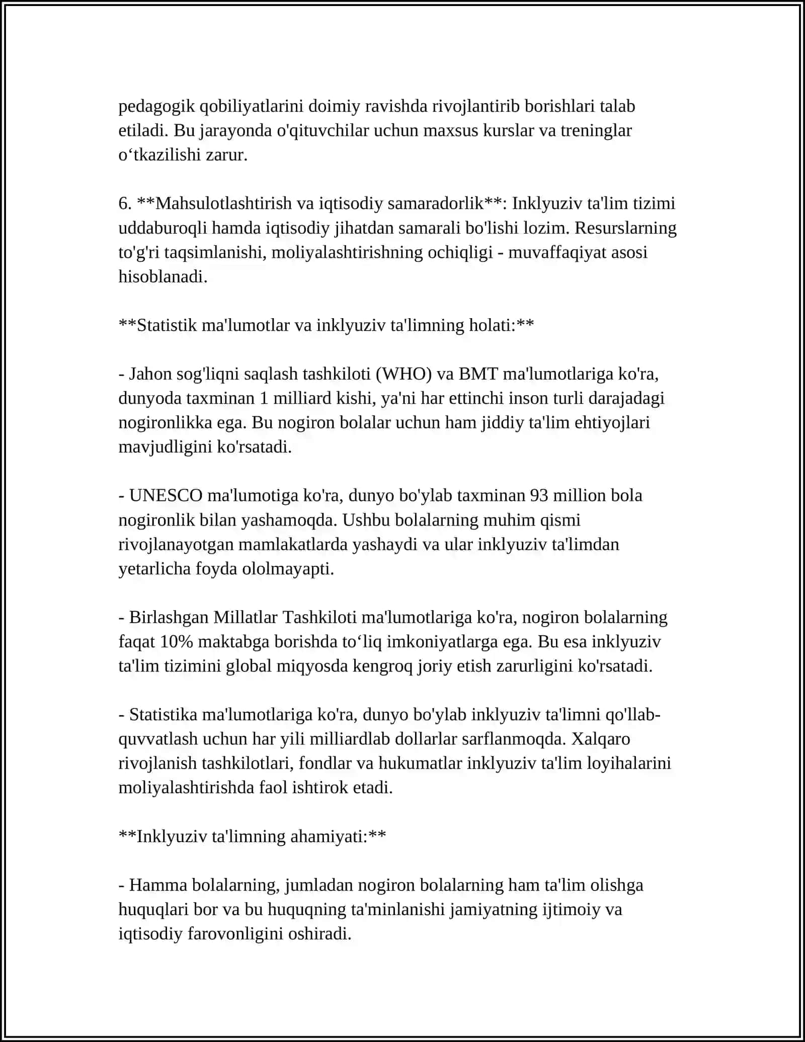 Inklyuziv ta'limning Asoslari 4