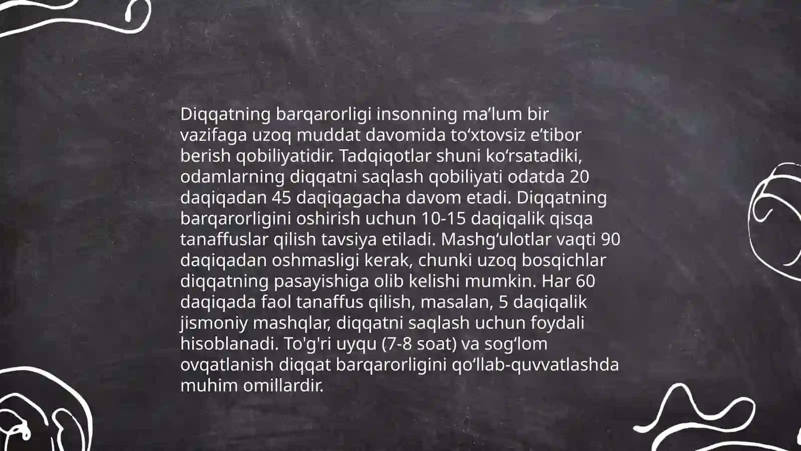 Diqqatning aniqligi 4