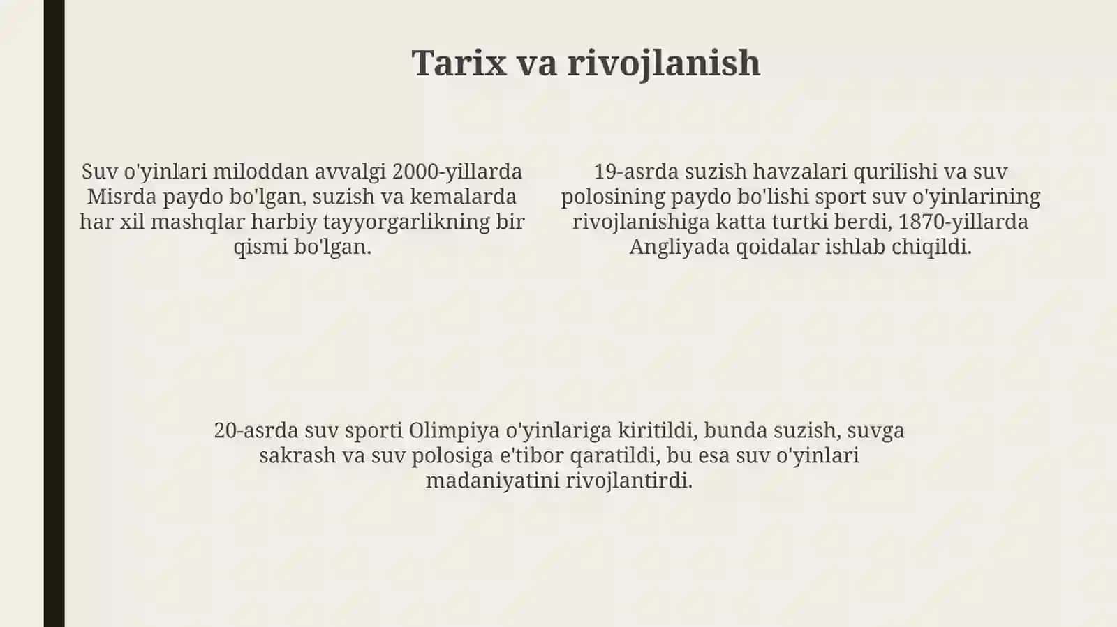 Suvda o'ynaladigan harakatli oʻyinlar 4
