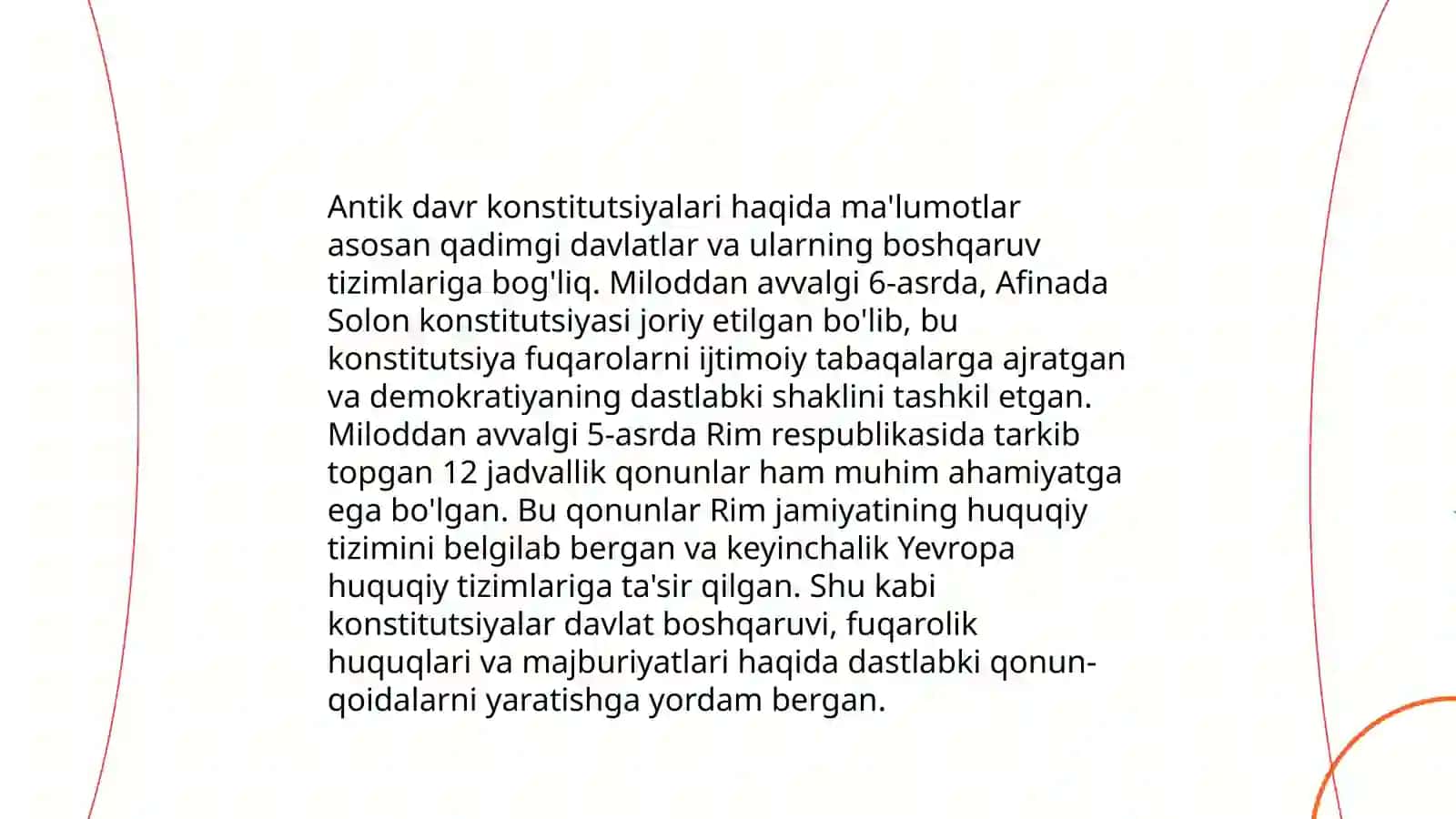 Konstitutsiyaning tarixiy bosqichlari 4