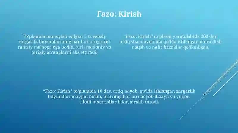 Fazo va uning muhim tõplamlari 4