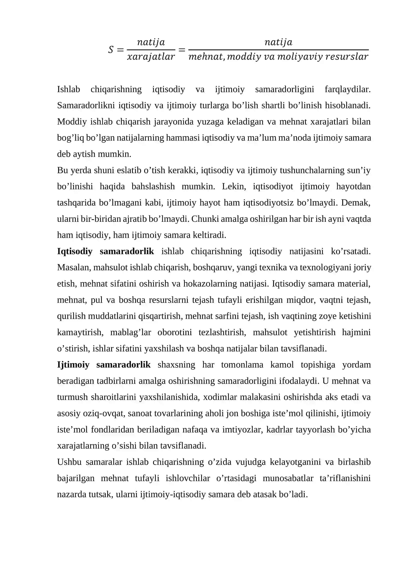 Ishlab chiqaruvchilar va bozor samaradorligi 4