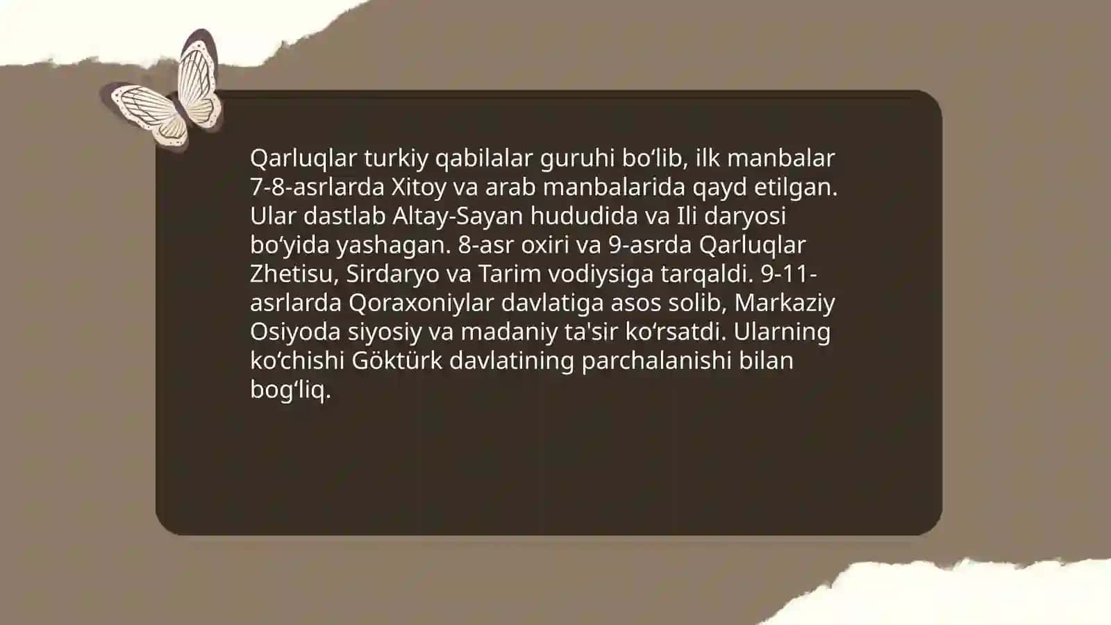 Qarluqlar Tarixi 4