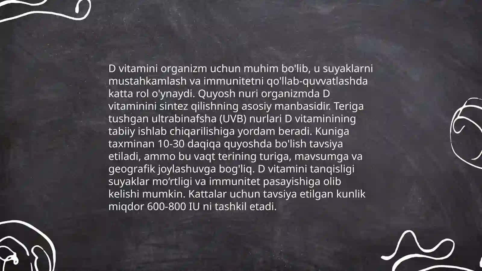 Osteoporozning profilaktikasi va ovqatlanish 4