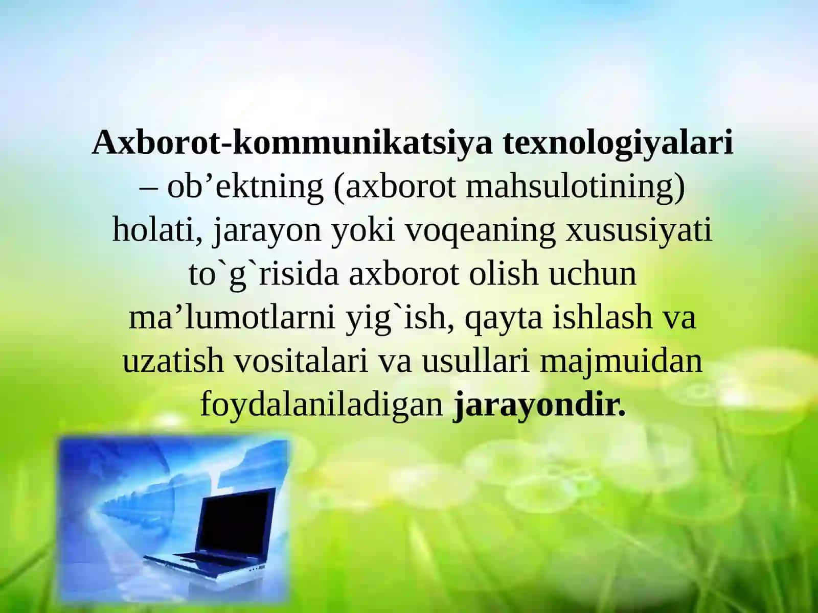 Iqtisodiyotda axborot-kommunikatsion tеxnologiyalar va tizimlar 4