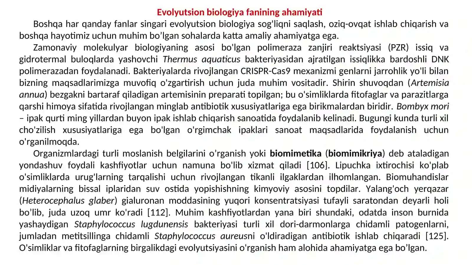 Evolyutsiya va jamiyat 4