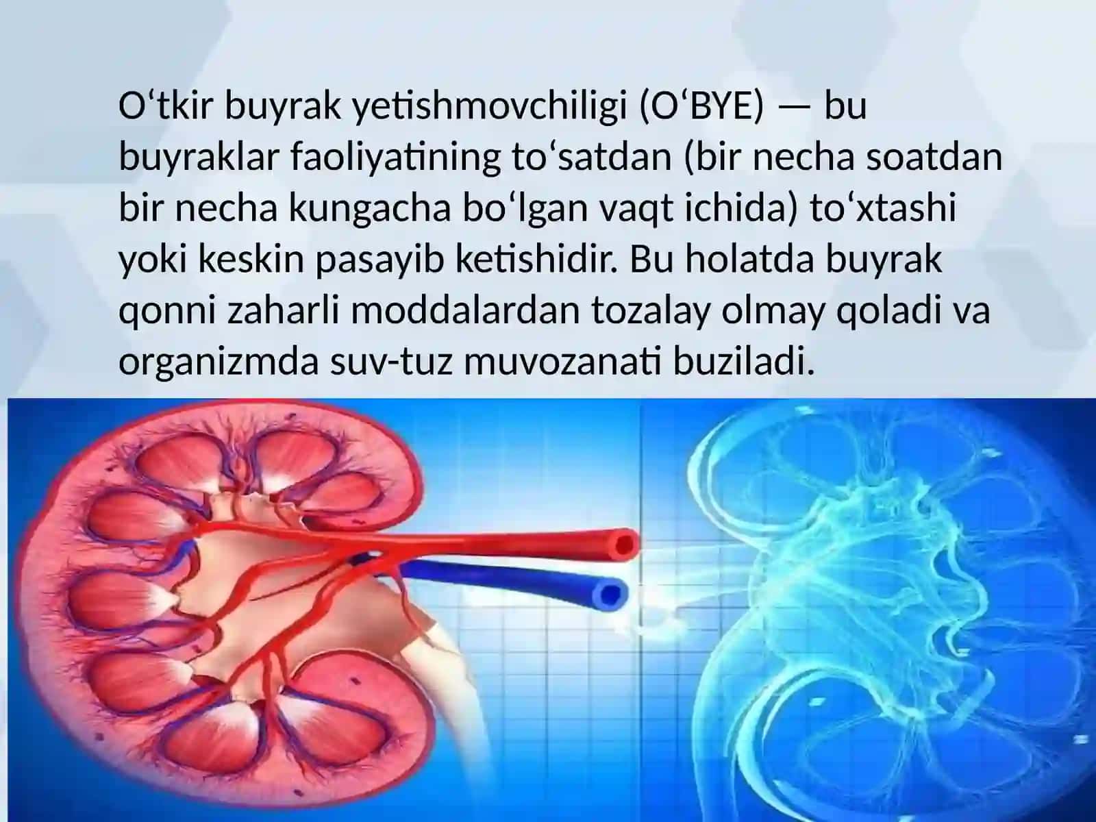 O‘tkir Buyrak Yetishmovchiligi 4