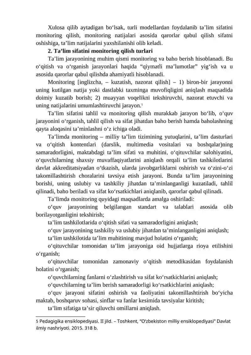 Ta’lim Sifati Menejmenti 4