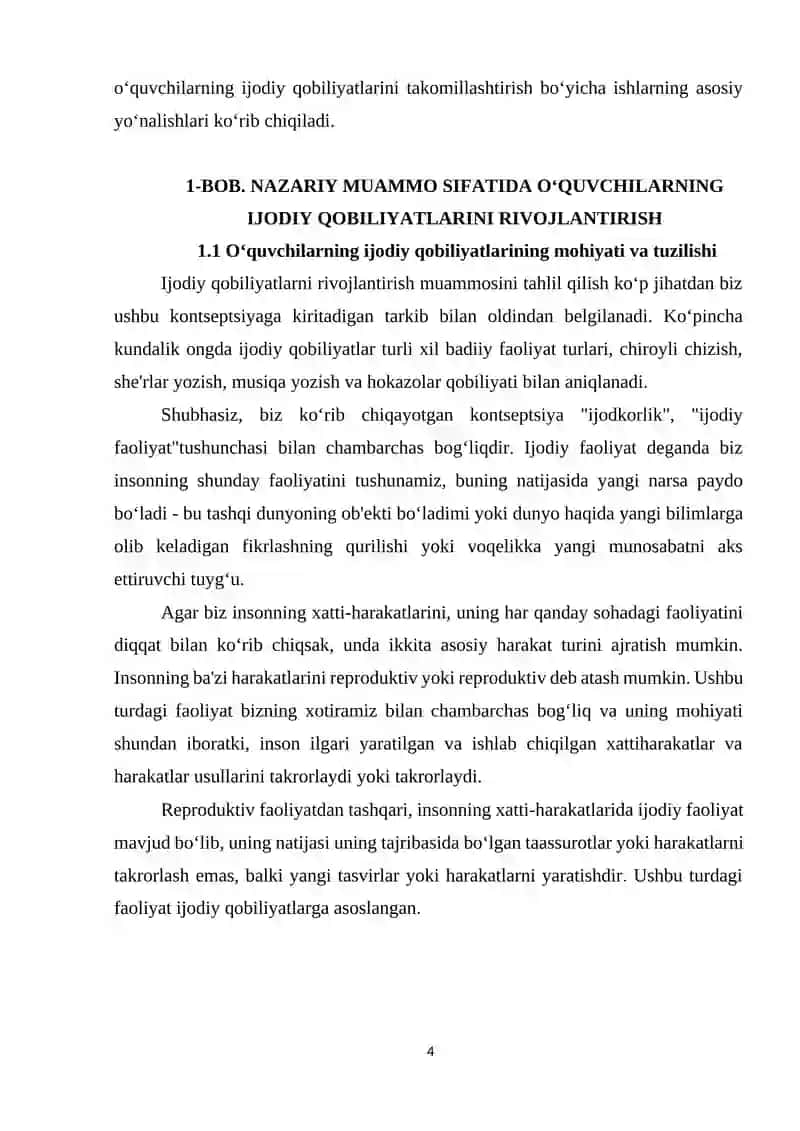 MAKTAB O’QUVCHILARINING IJODIY LAYOQATINI OSHIRISH YO’LLARI 4
