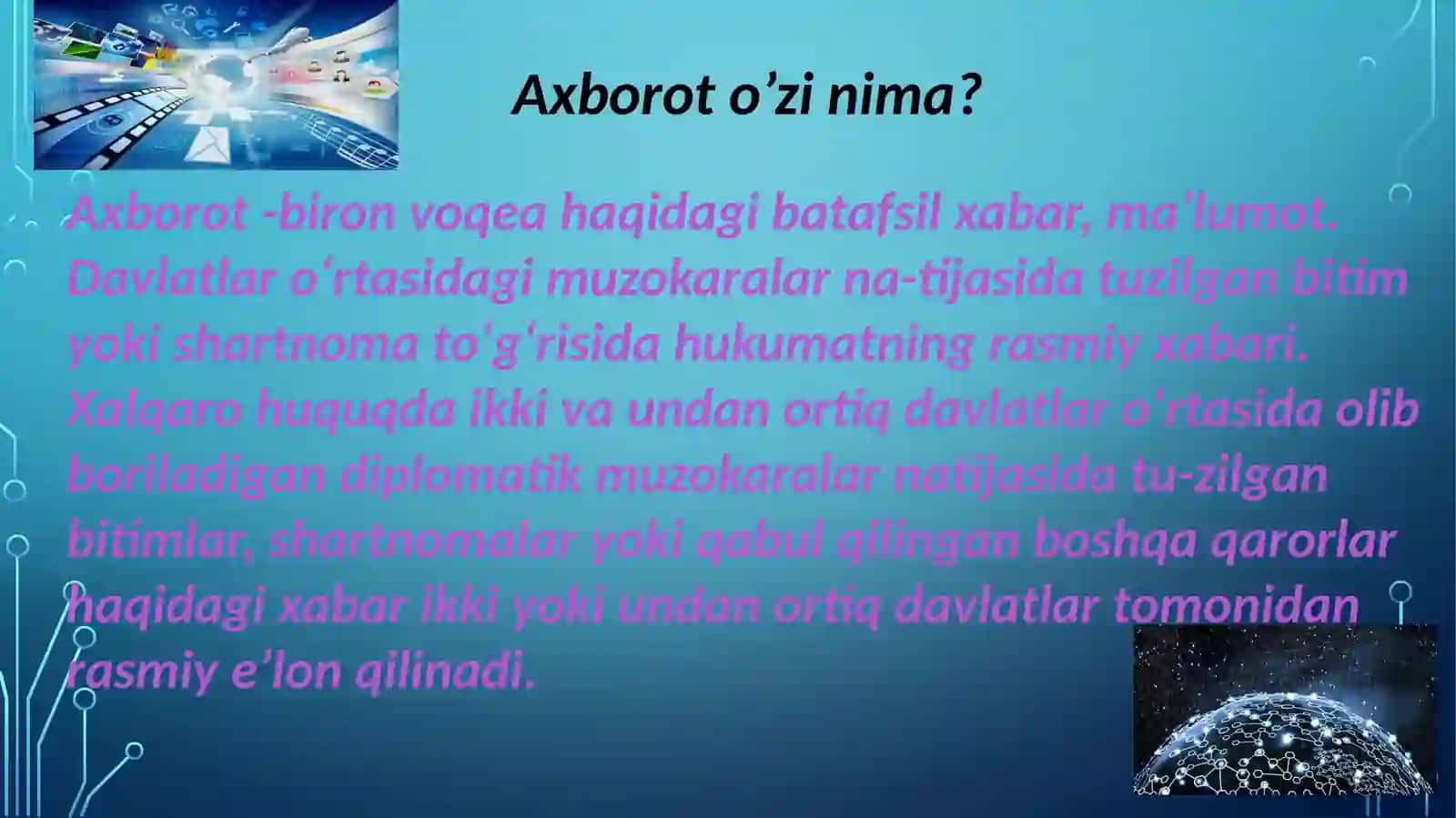 Mediasohasini tuzilishi va ta'siri 4