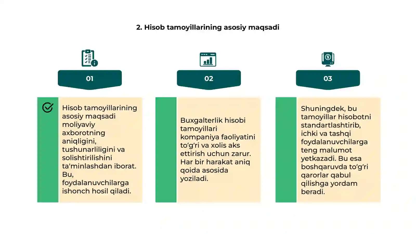 Buxgalteriya hisobining tamoyillari 4