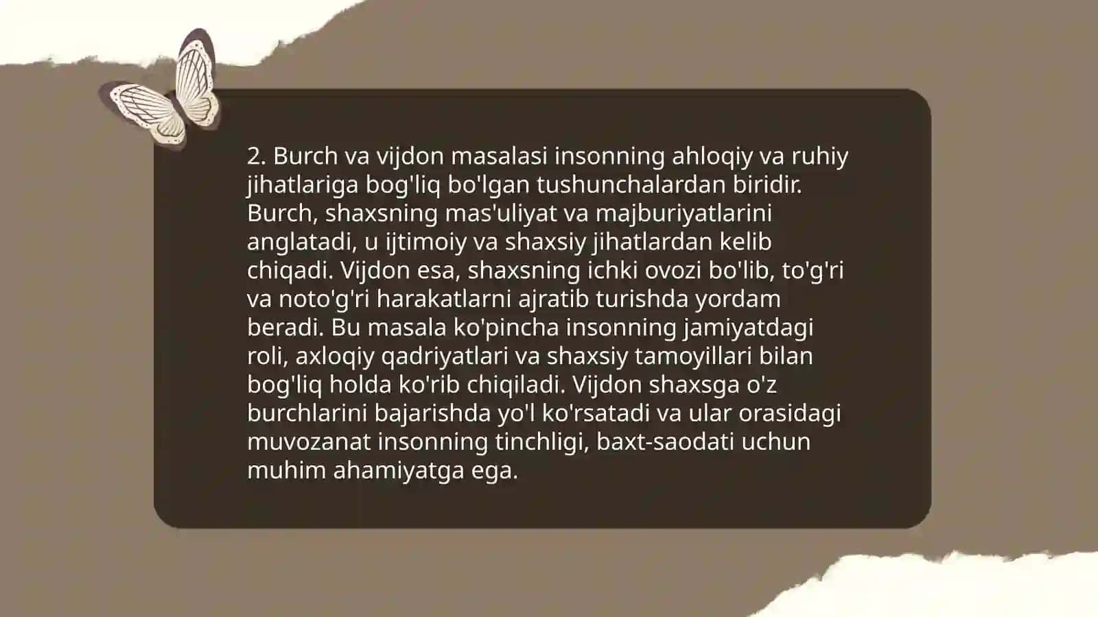 Majburiyat va burchlar 4