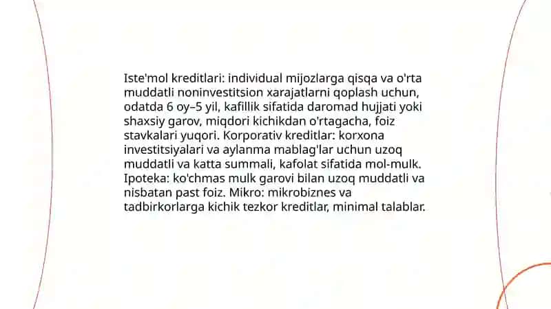 Banklarda Kredit Operatsiyasi 4