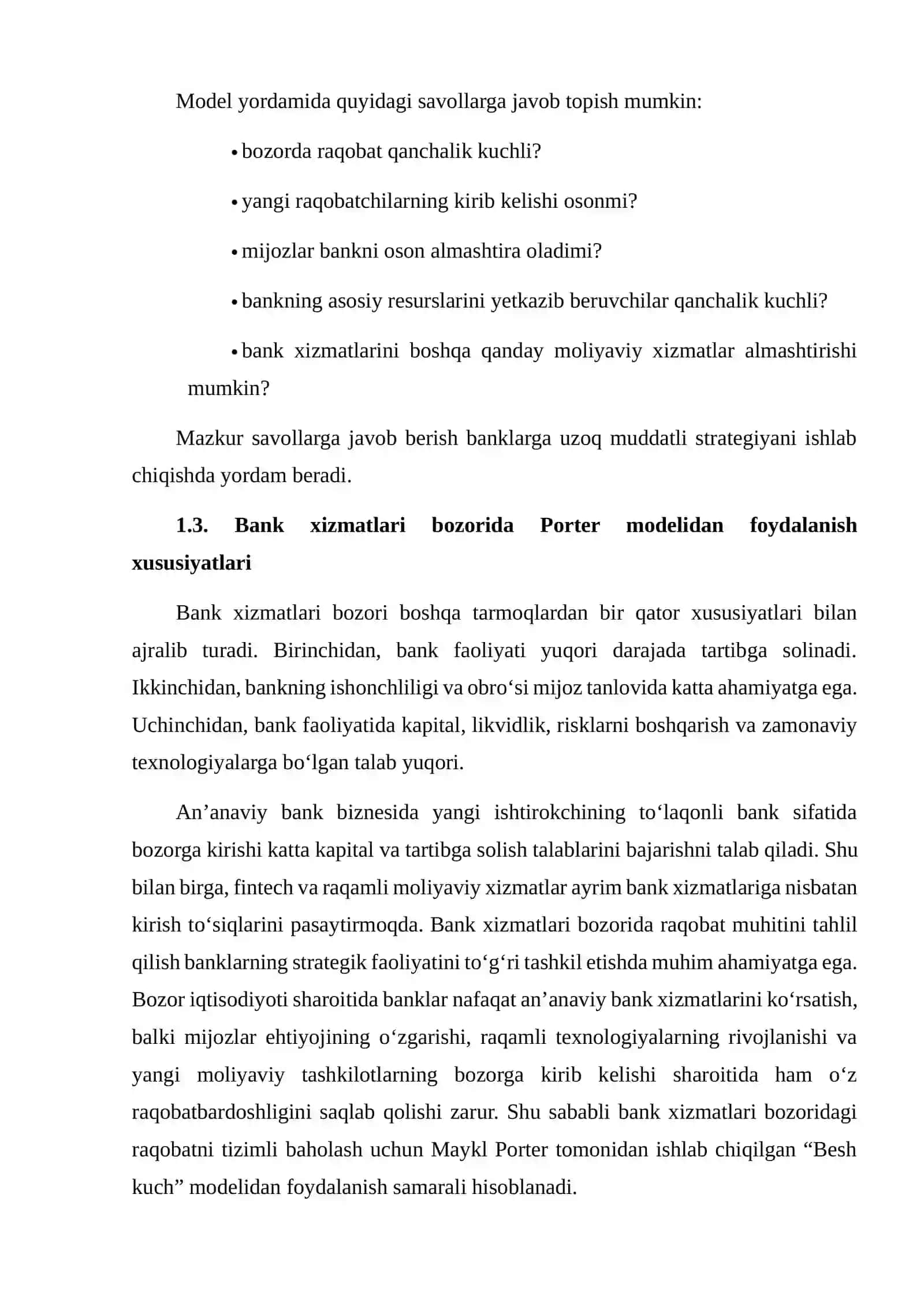 Porterning 5 kuch modeli va uning nazariy asoslari 4
