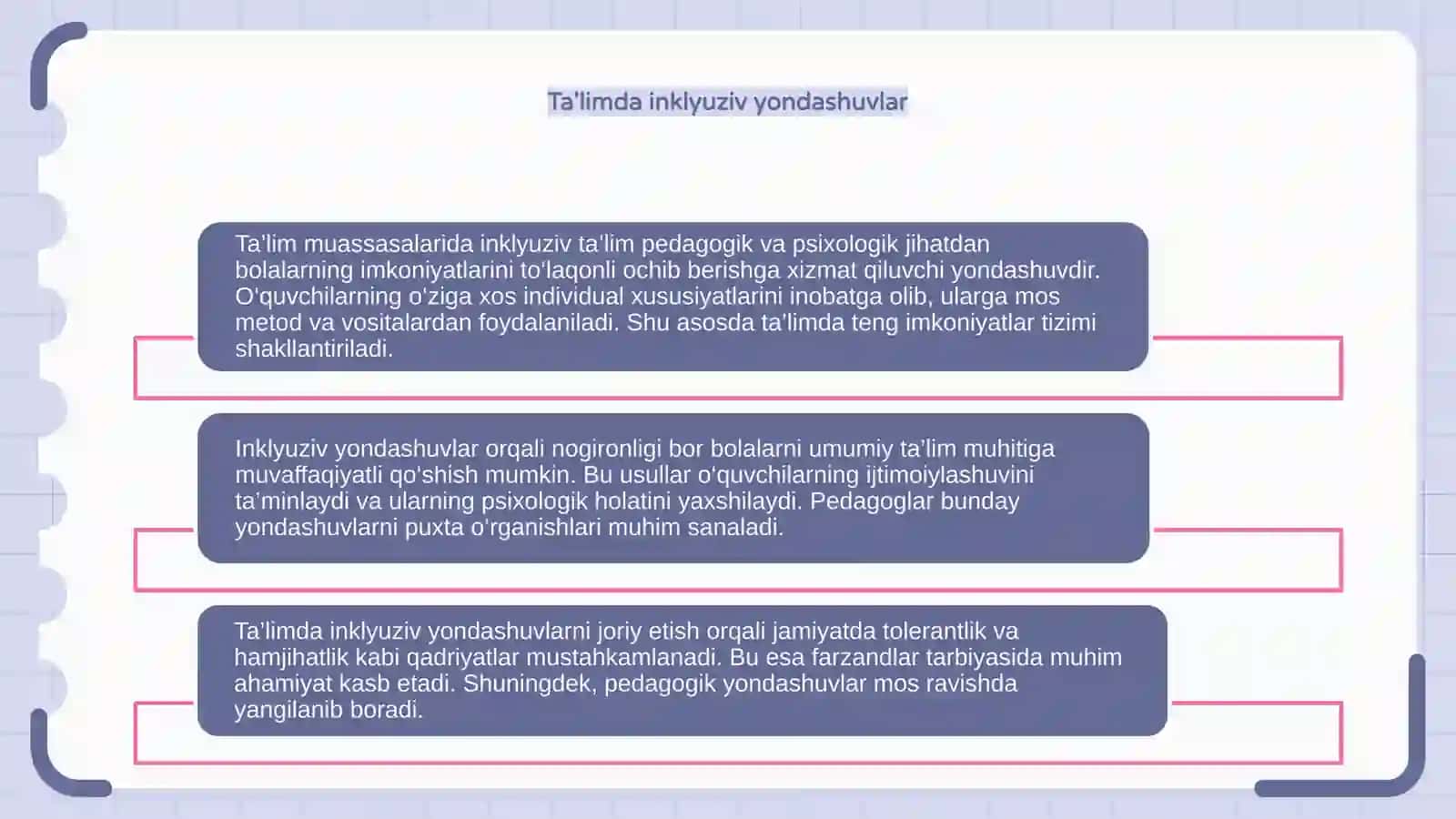 Inklyuziv ta'limning pedagogik-psixologik tahlili 4