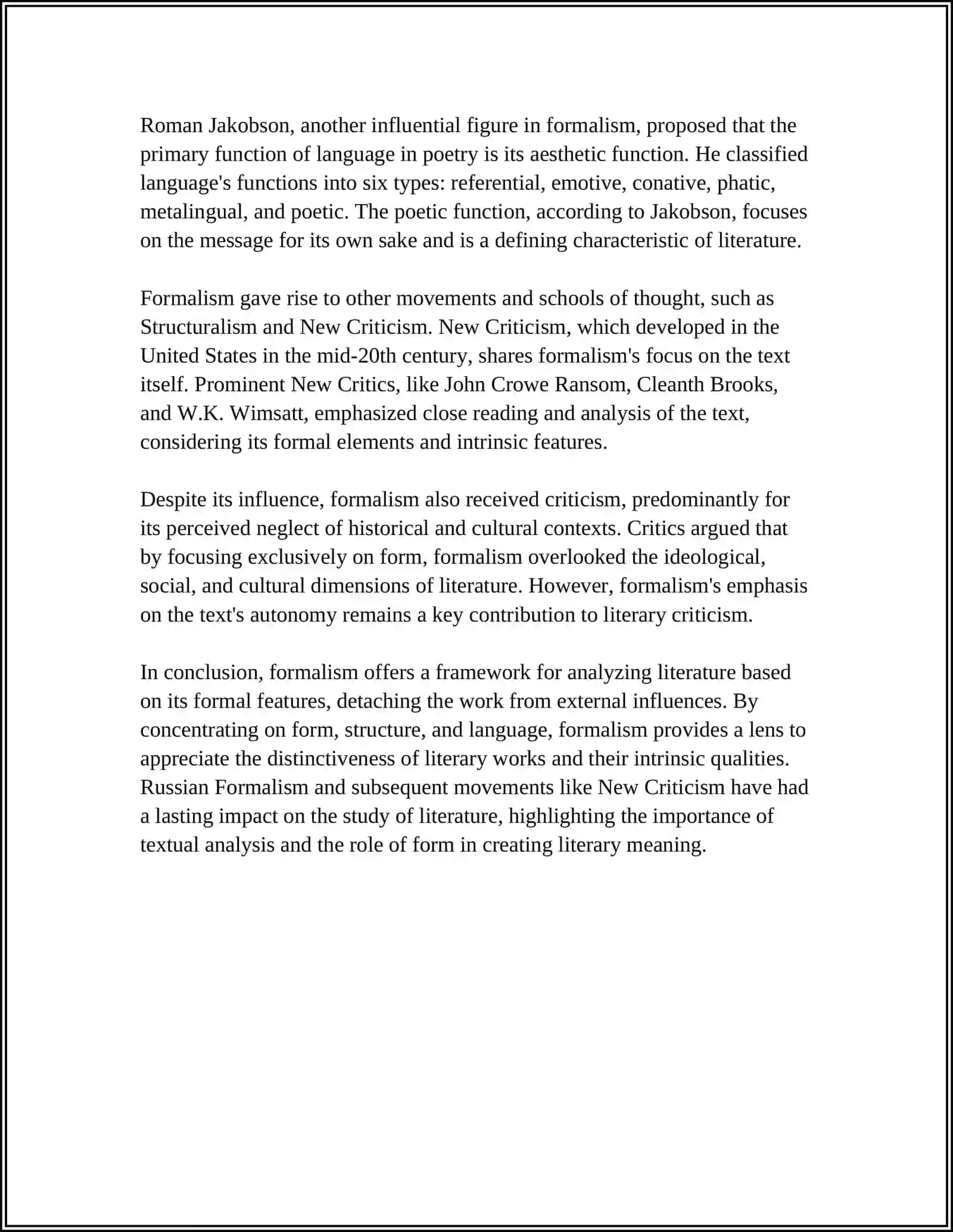 REFERAT Literary Theory 4