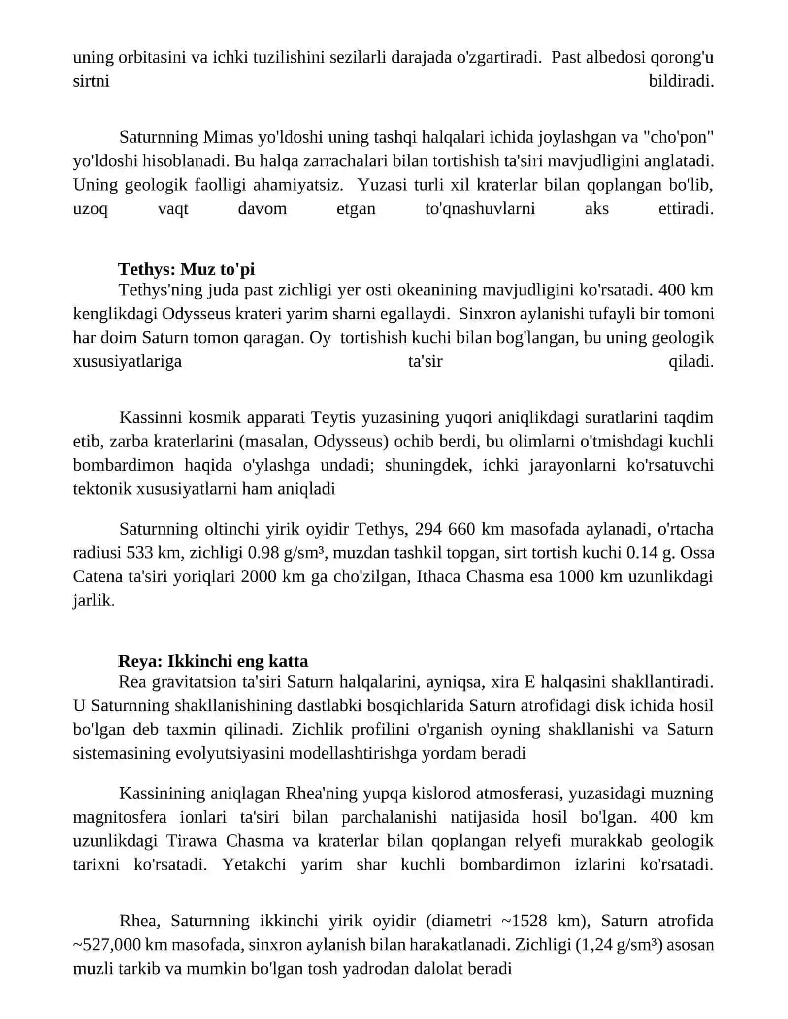 Saturn yoʻldoshlari 4