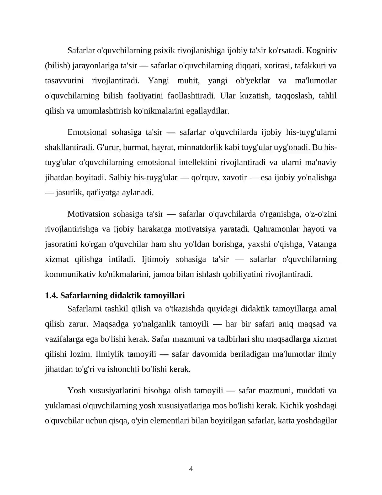 Safarlarining Maqsadi va Pedagogik Ahamiyati 4