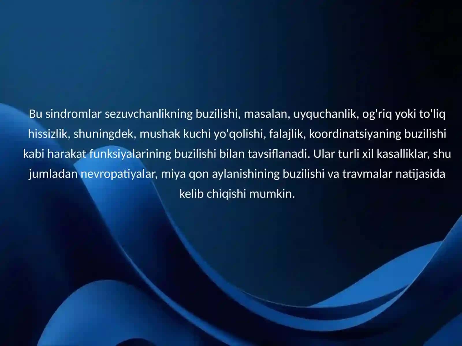 Somatonevrologik sindromlar 4