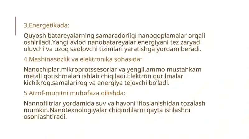 Nanotexnologiyalar Tushunchasi 4