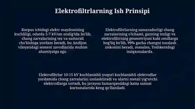 Elektrofiltr ishlash prinsipi 4