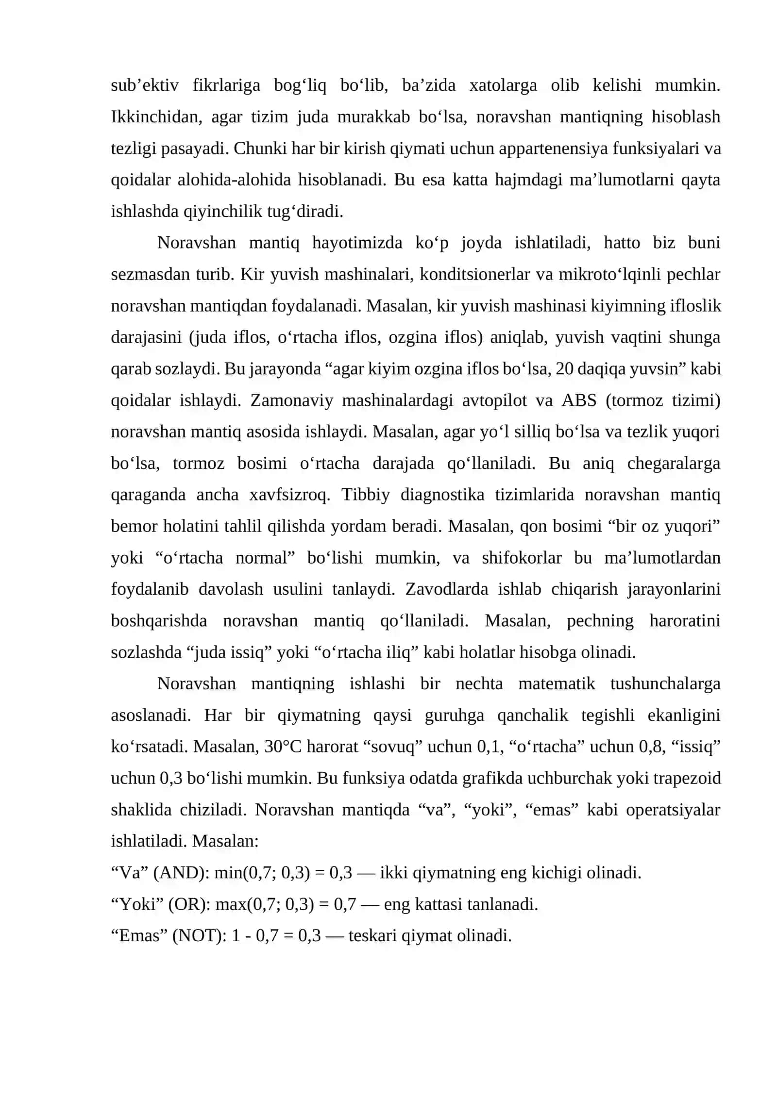 Noravshan mantiq nazariyasi 4