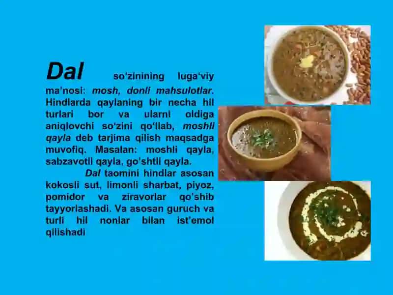 Hind taomlari nomlarining badiiy tarjimada berilishi 4