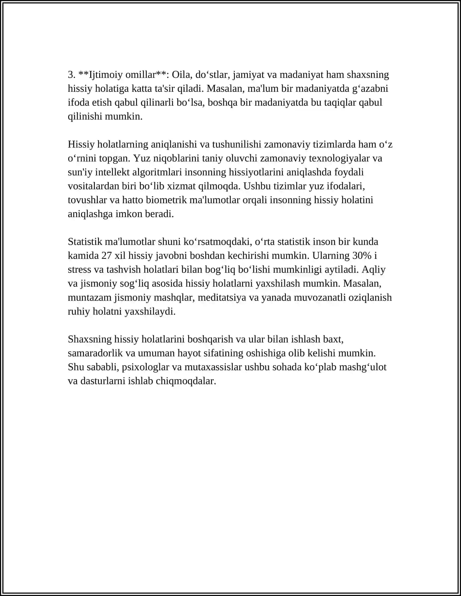 SHAXSNING HISSIY-IRODAVIY SOHASI VA KASBGA MOSLASHISH 4