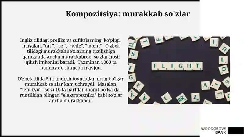 English word-building 4