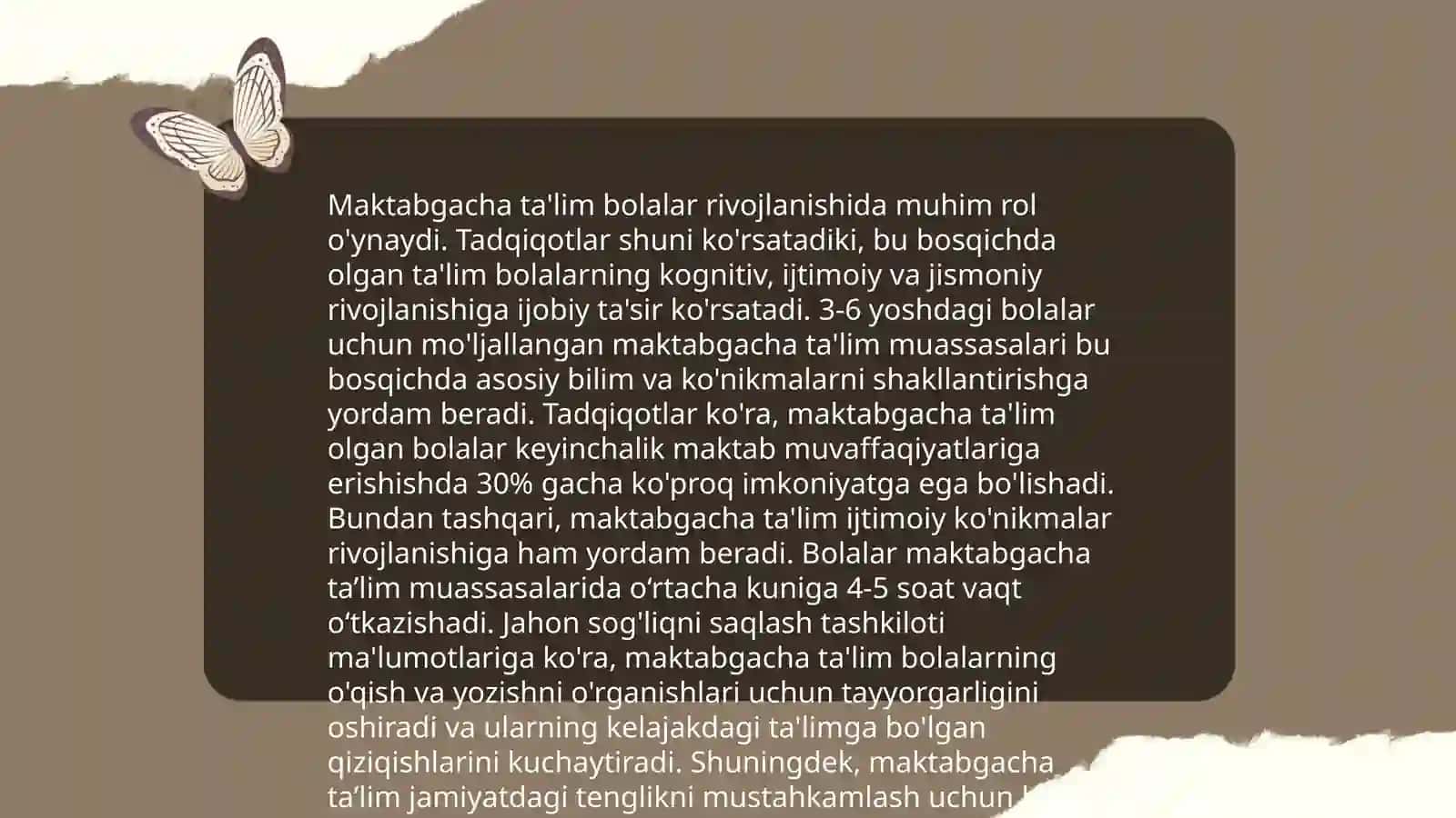 Maktabgacha pedagogikaning predmeti va uning vazifalari 4