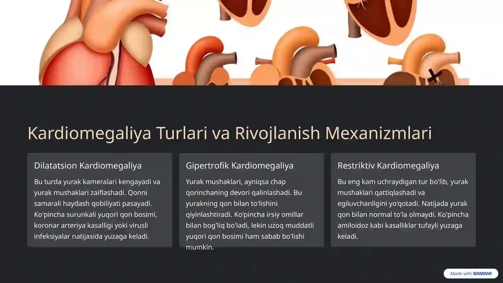 Kardiomegaliya: Yurak Kattalashishi Haqida 4